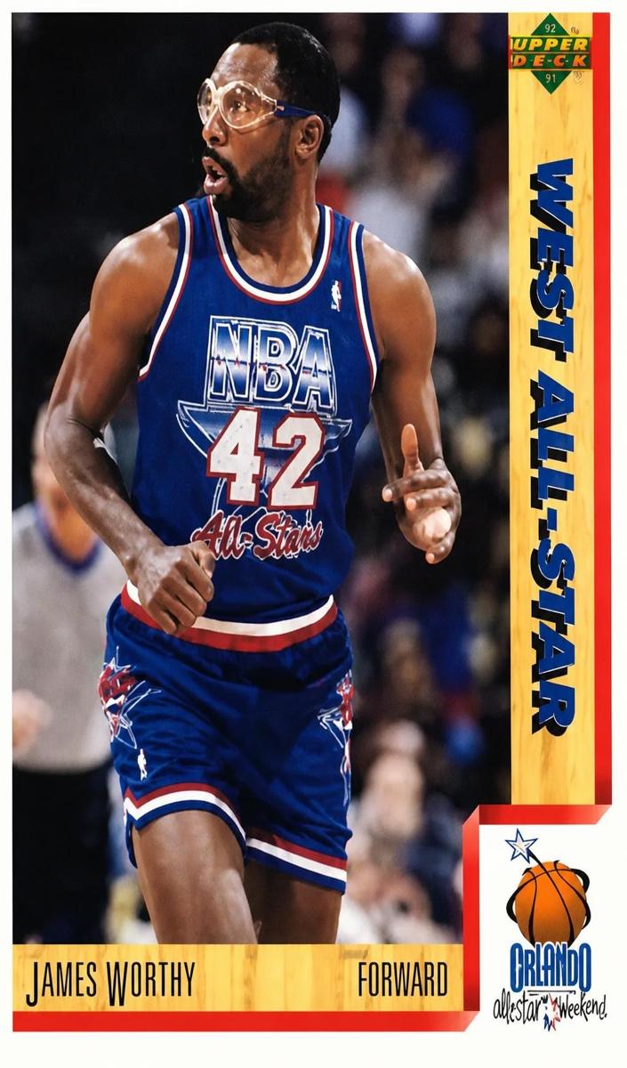 1991 James Worthy #25