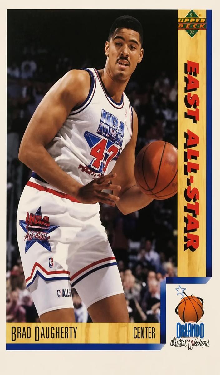 1991 Brad Daugherty #13
