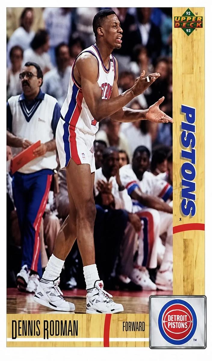 1991 Dennis Rodman #50