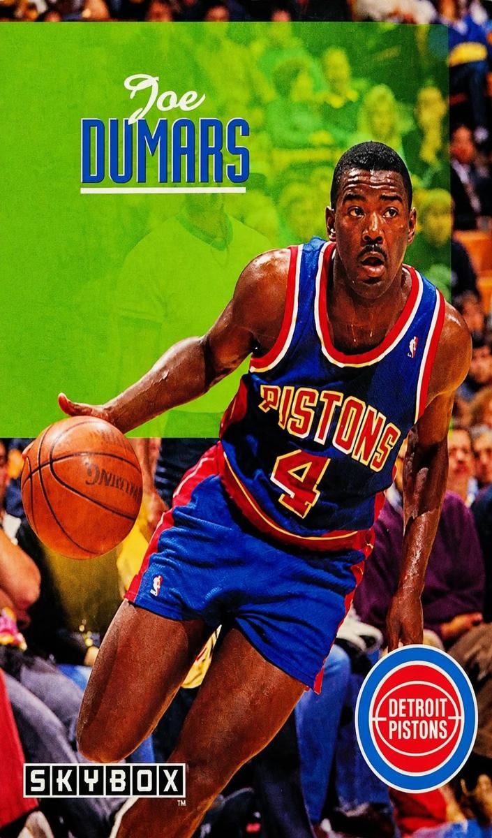 1992 Skybox Joe Dumars #69 card