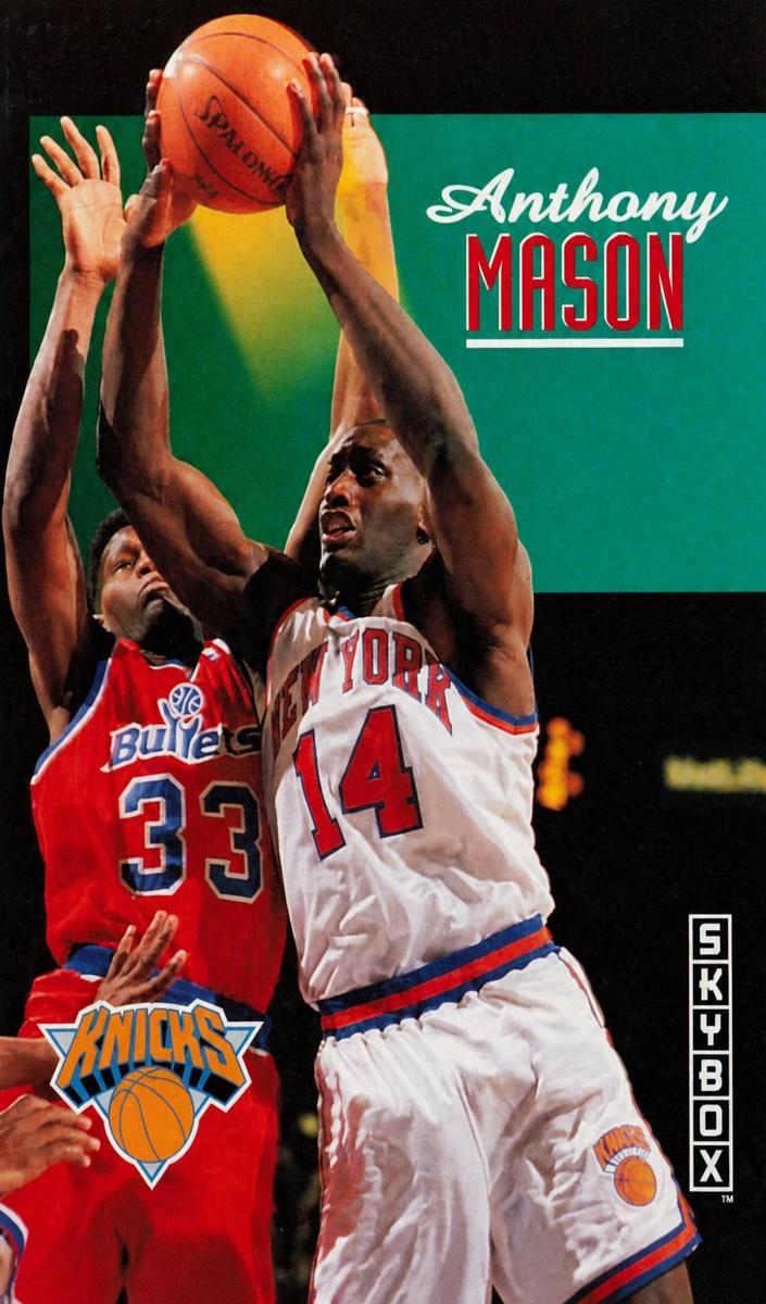 1992 Skybox Anthony Mason #163 card