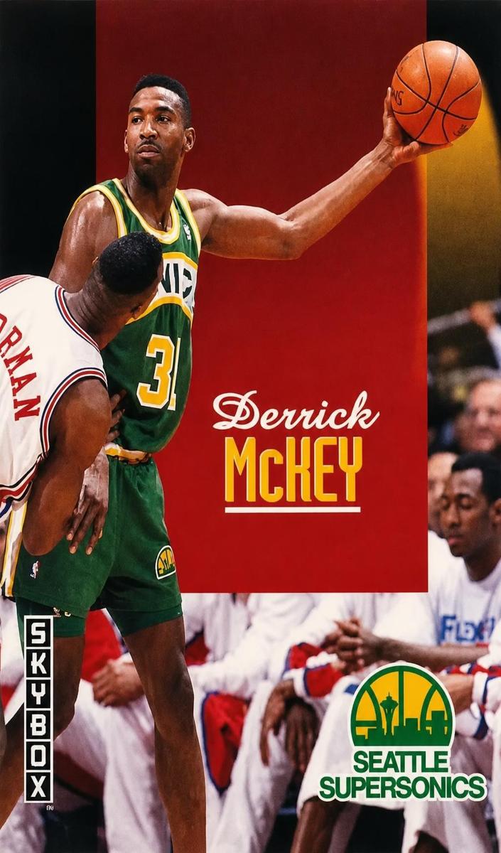 1992 Derrick McKey #232