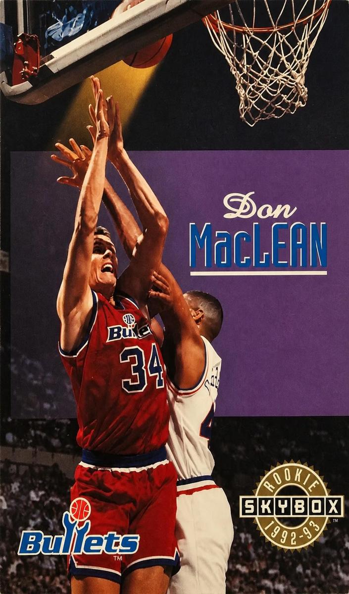 1992 Skybox Don MacLean #407 card