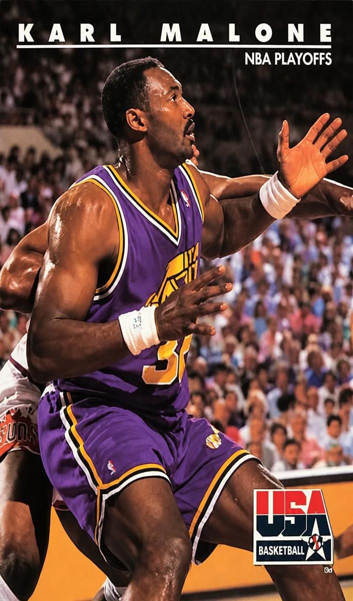 1992 Karl Malone [NBA Playoffs] #51