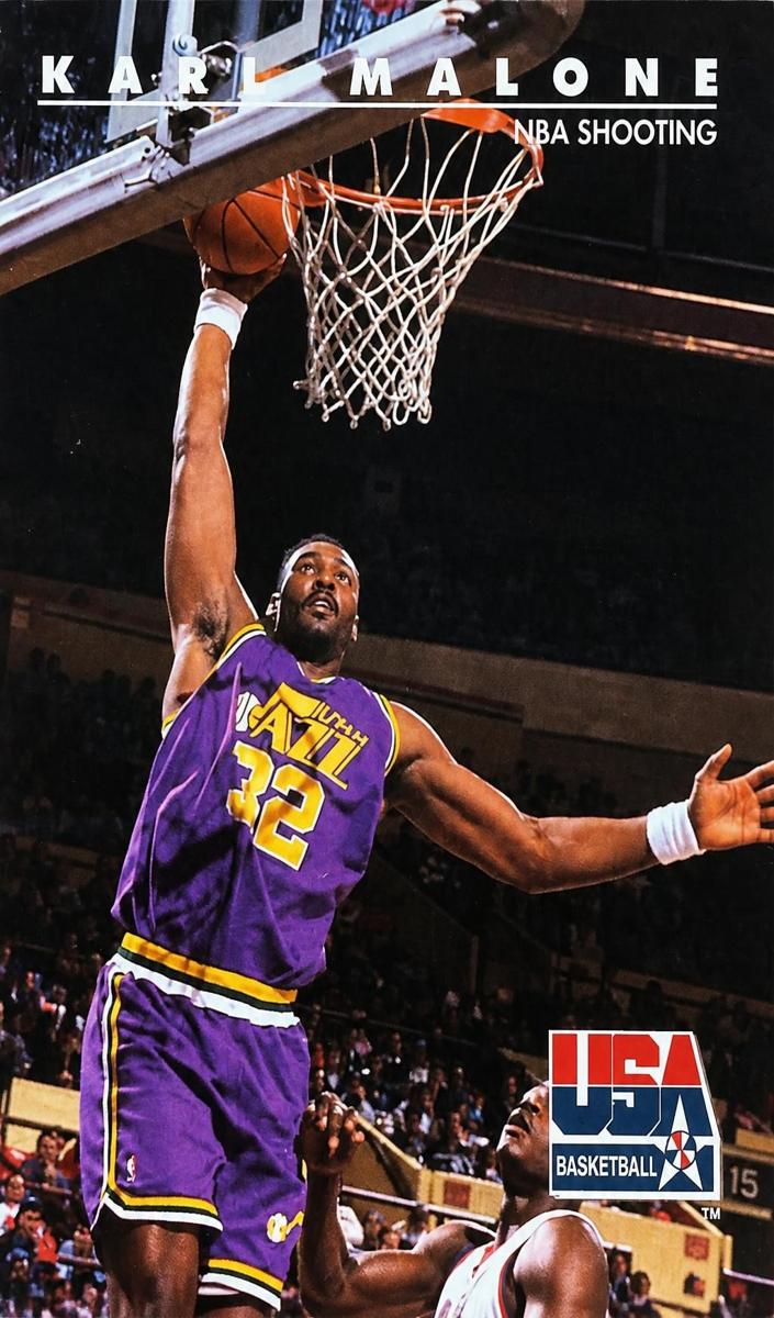 1992 Karl Malone [NBA Shooting] #53