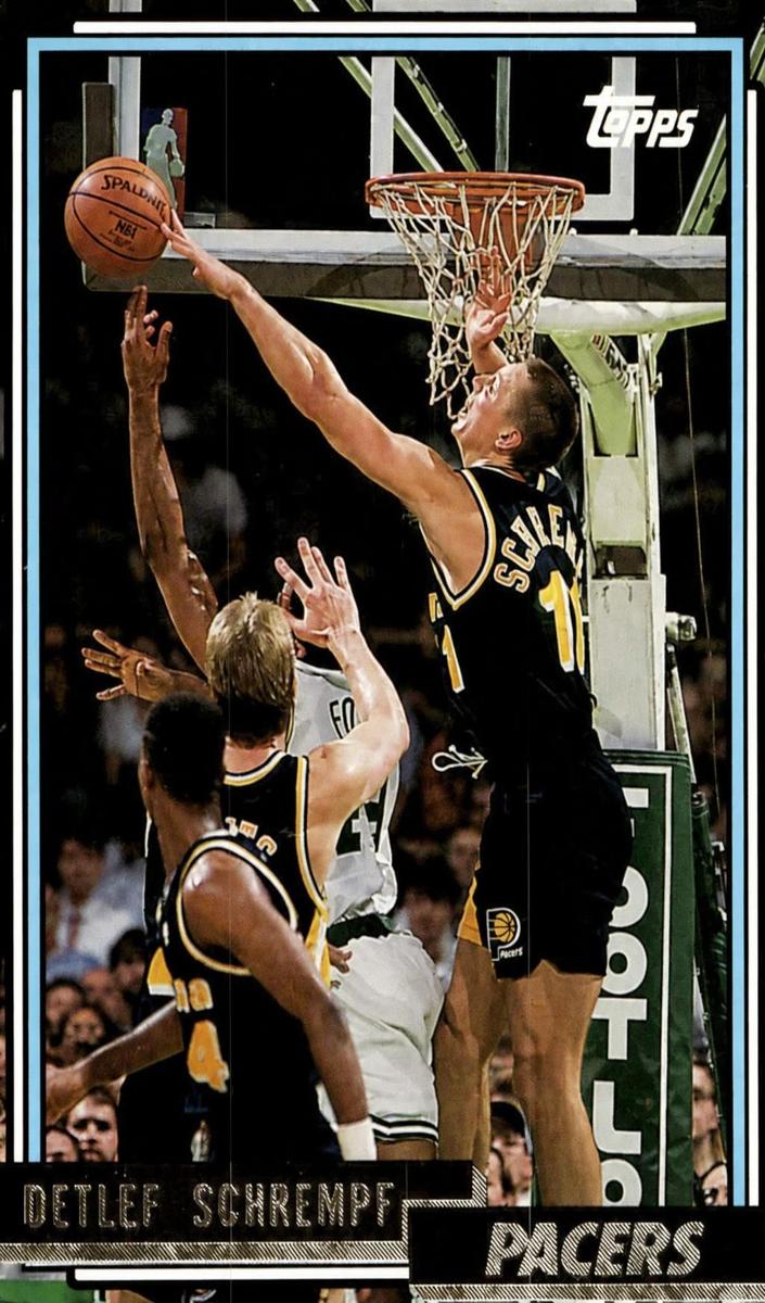 1992 Topps Detlef Schrempf #64 card