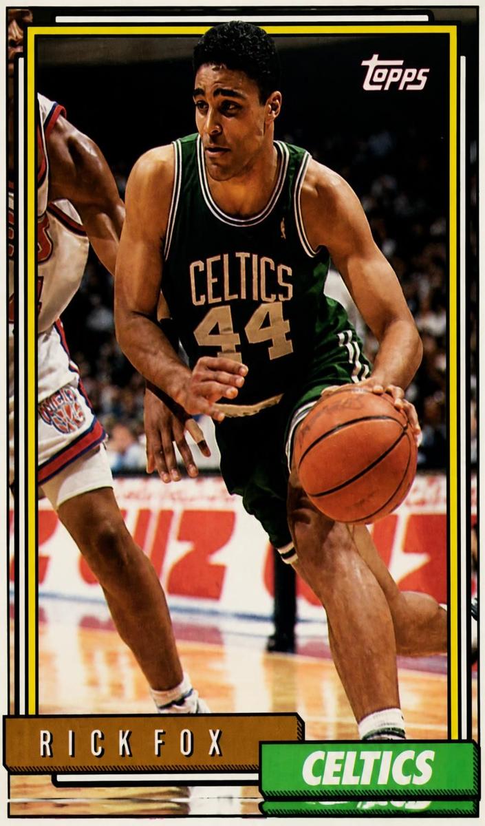 1992 Topps Rick Fox #33 card