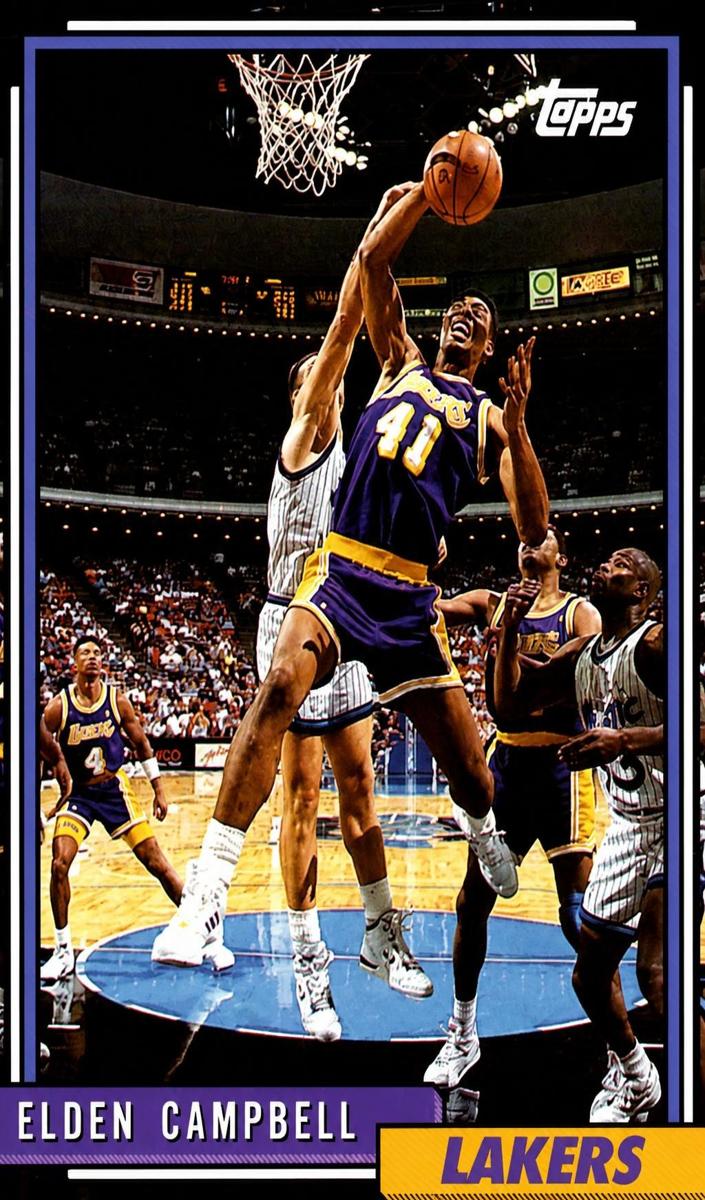 1992 Topps Elden Campbell #150 card