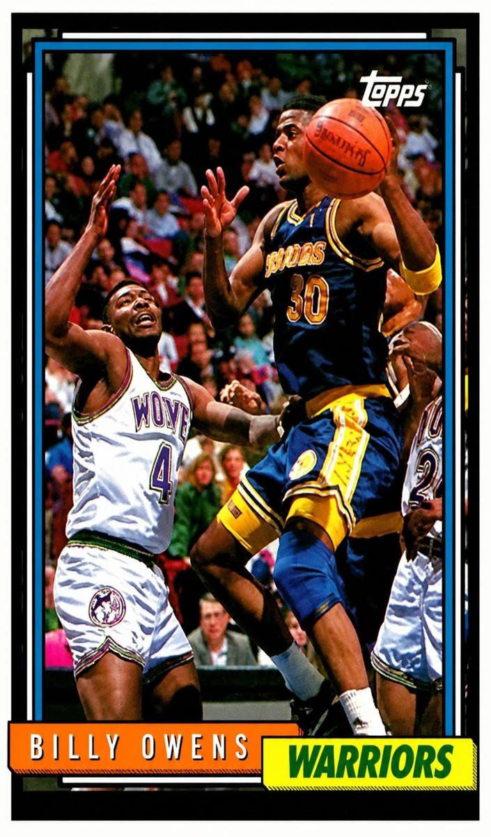 1992 Topps Billy Owens #129 card