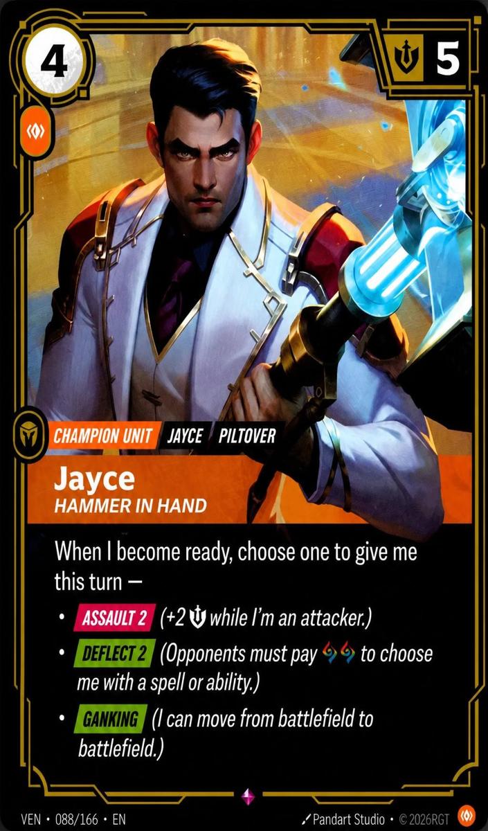 2026 Jayce, Hammer in Hand [Foil] #88