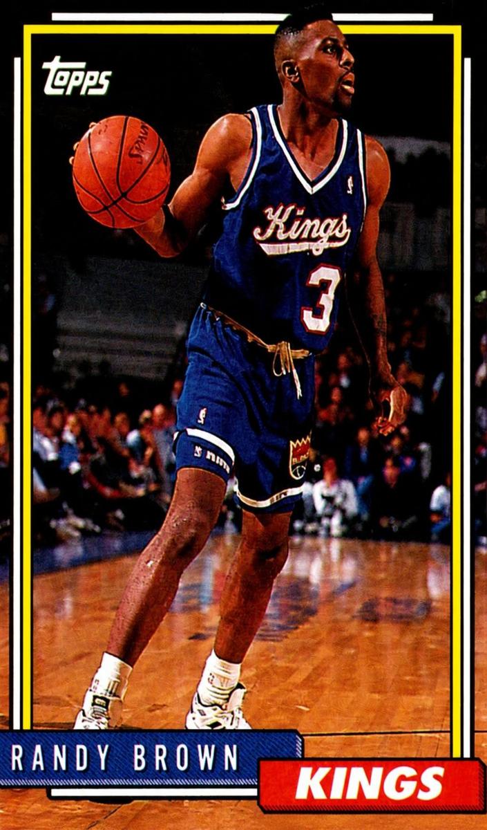 1992 Topps Randy Brown #181 card