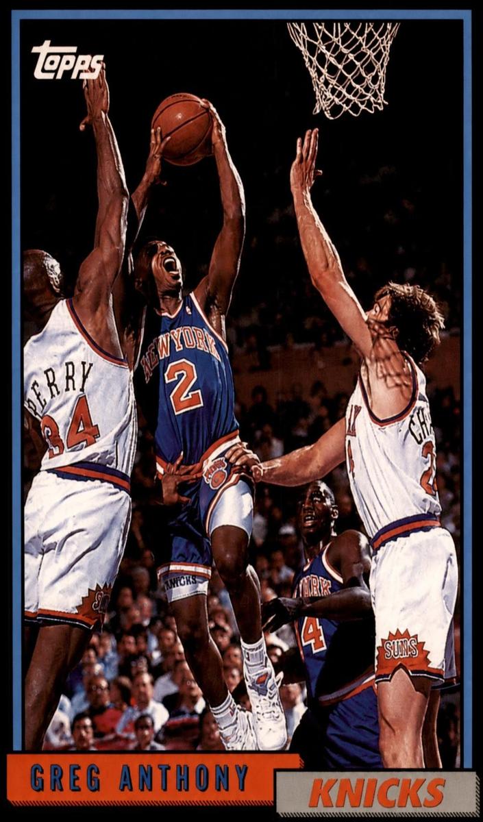 1992 Topps Greg Anthony #166 card