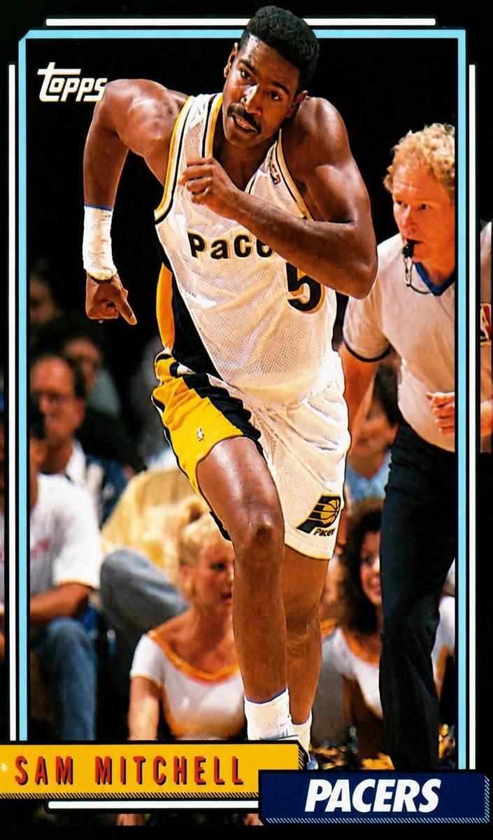 1992 Topps Sam Mitchell #249 card