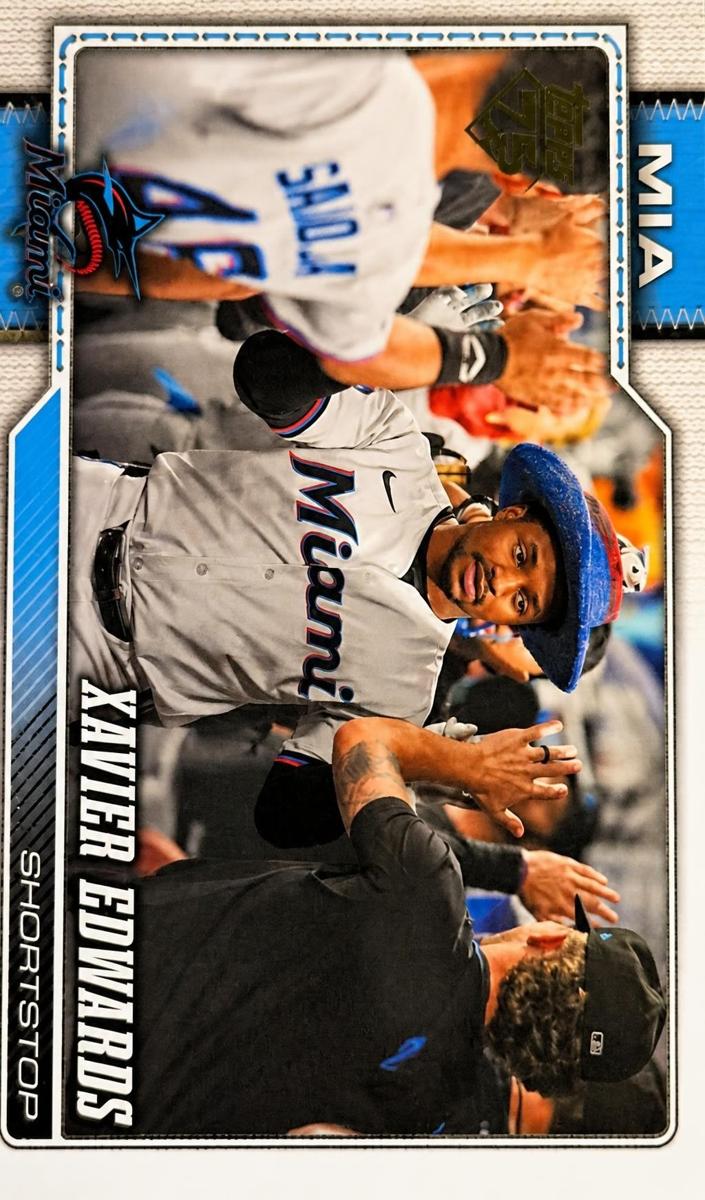 2026 Topps Xavier Edwards #392 card