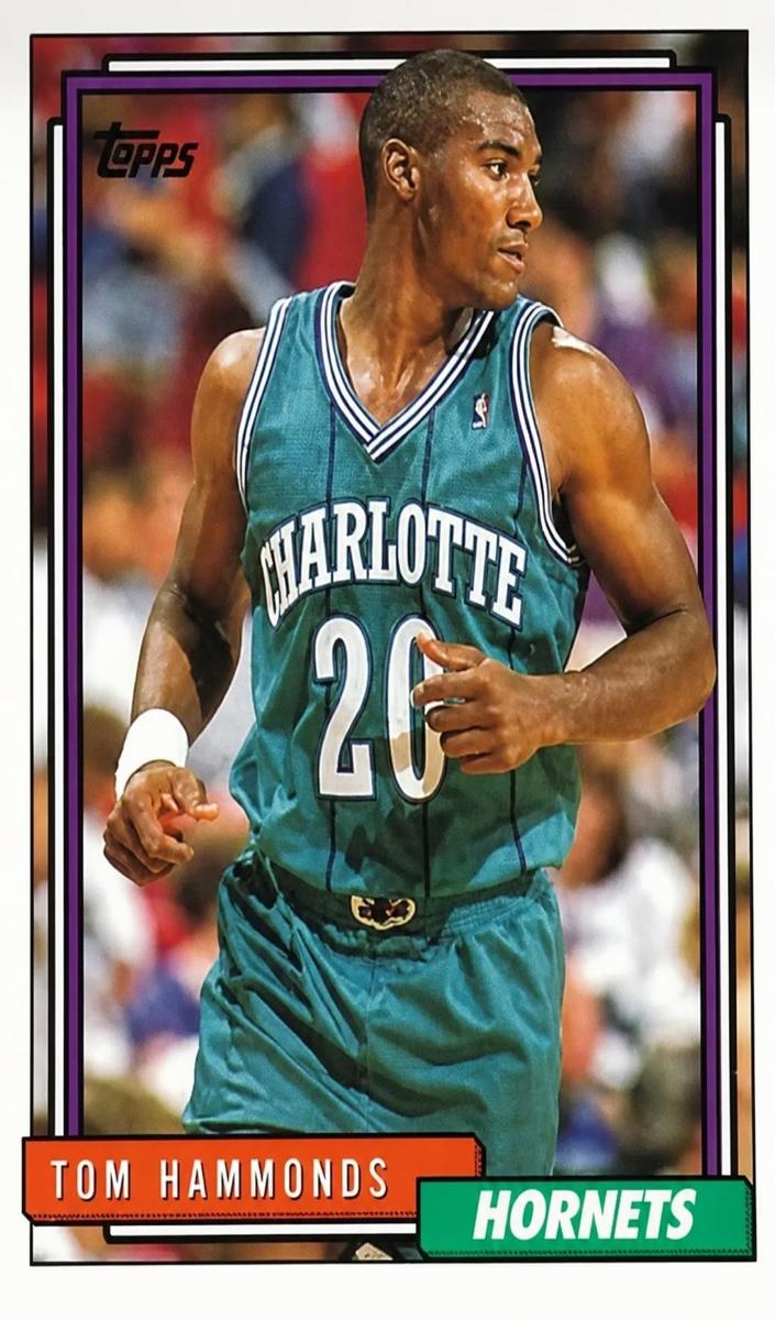 1992 Topps Tom Hammonds #318 card