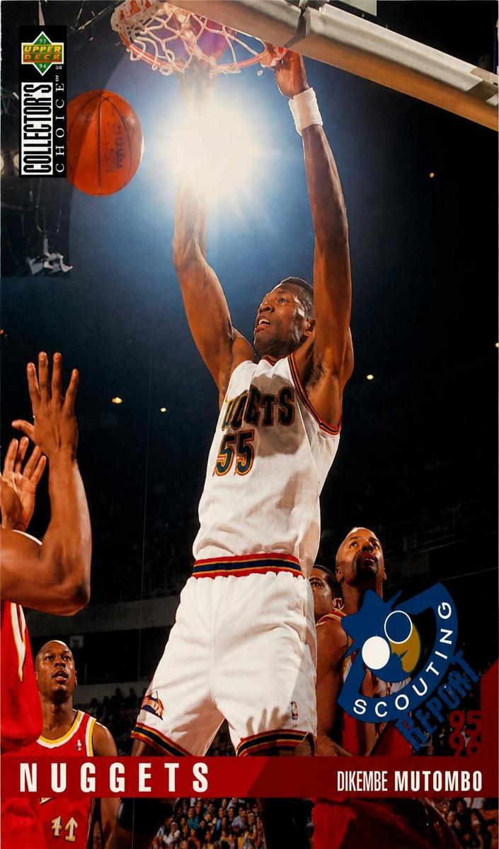 1995 Dikembe Mutombo [Player's Club] #327