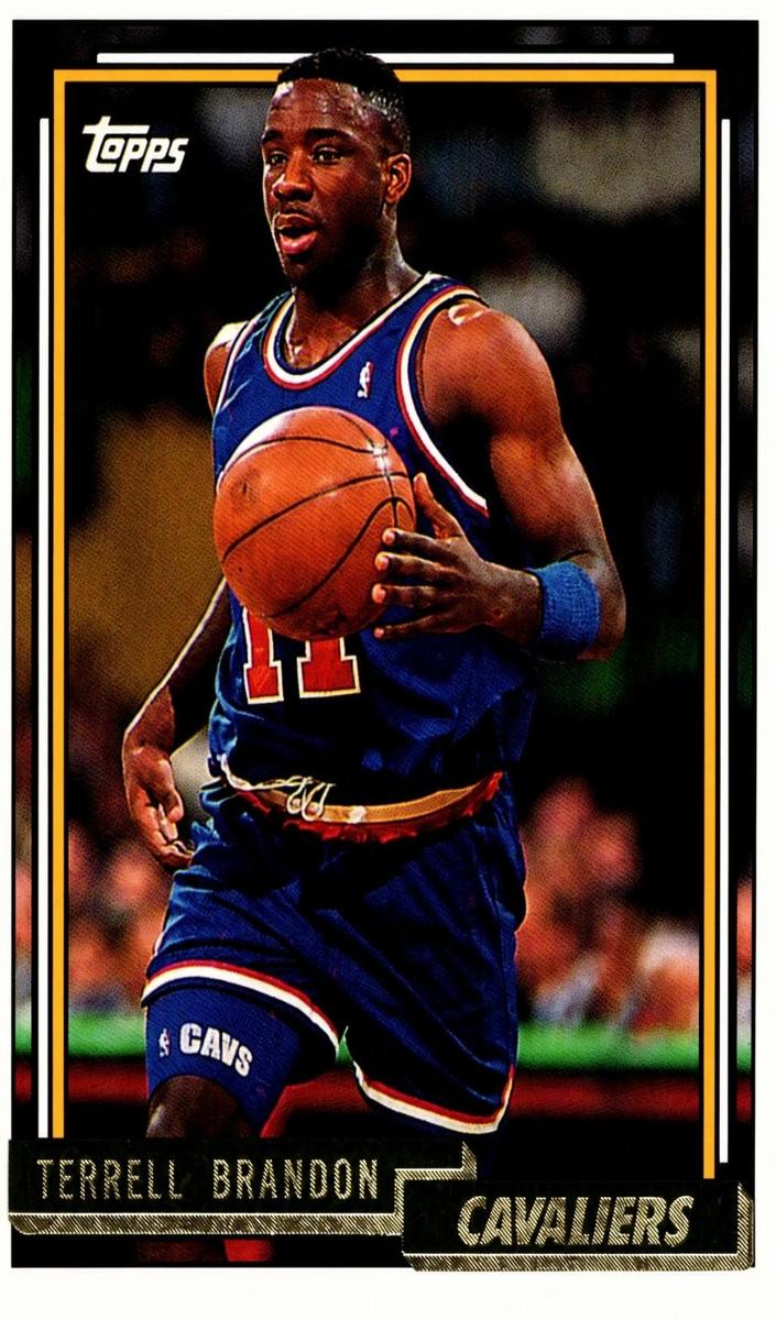 1992 Topps Terrell Brandon [Gold] #69 card