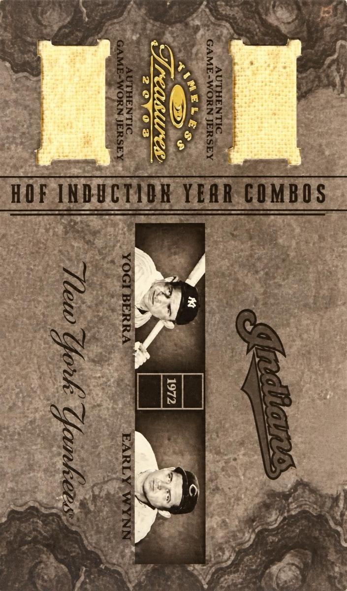 2003 Yogi Berra / Early Wynn #HOF-3