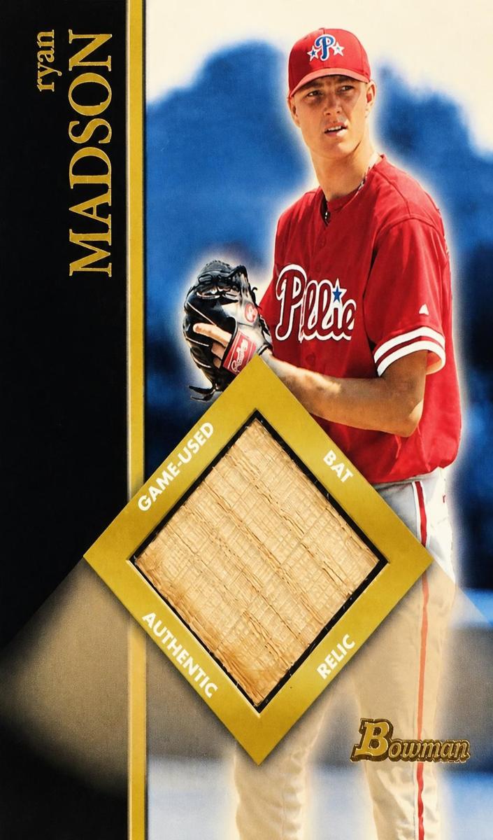 2002 Bowman Ryan Madson #BR-RM card