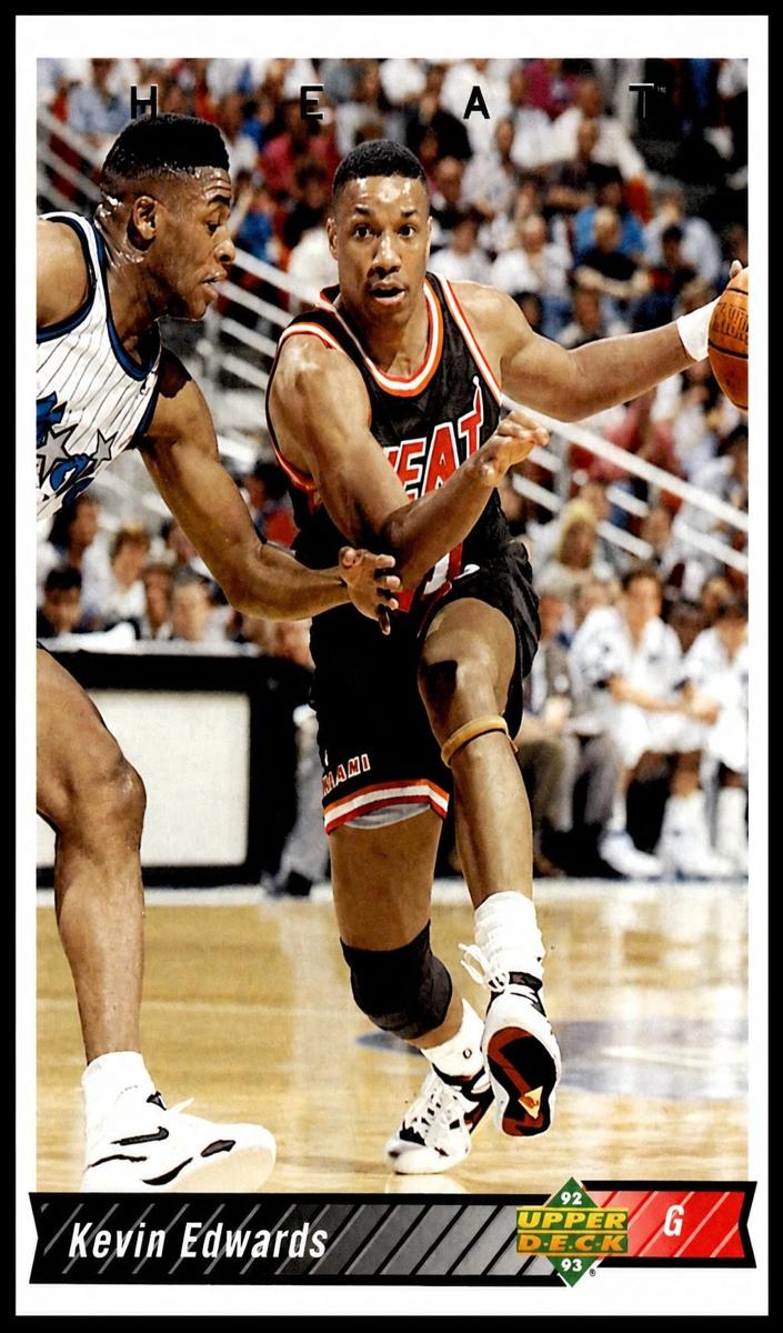 1992 Upper Deck Kevin Edwards #185 card
