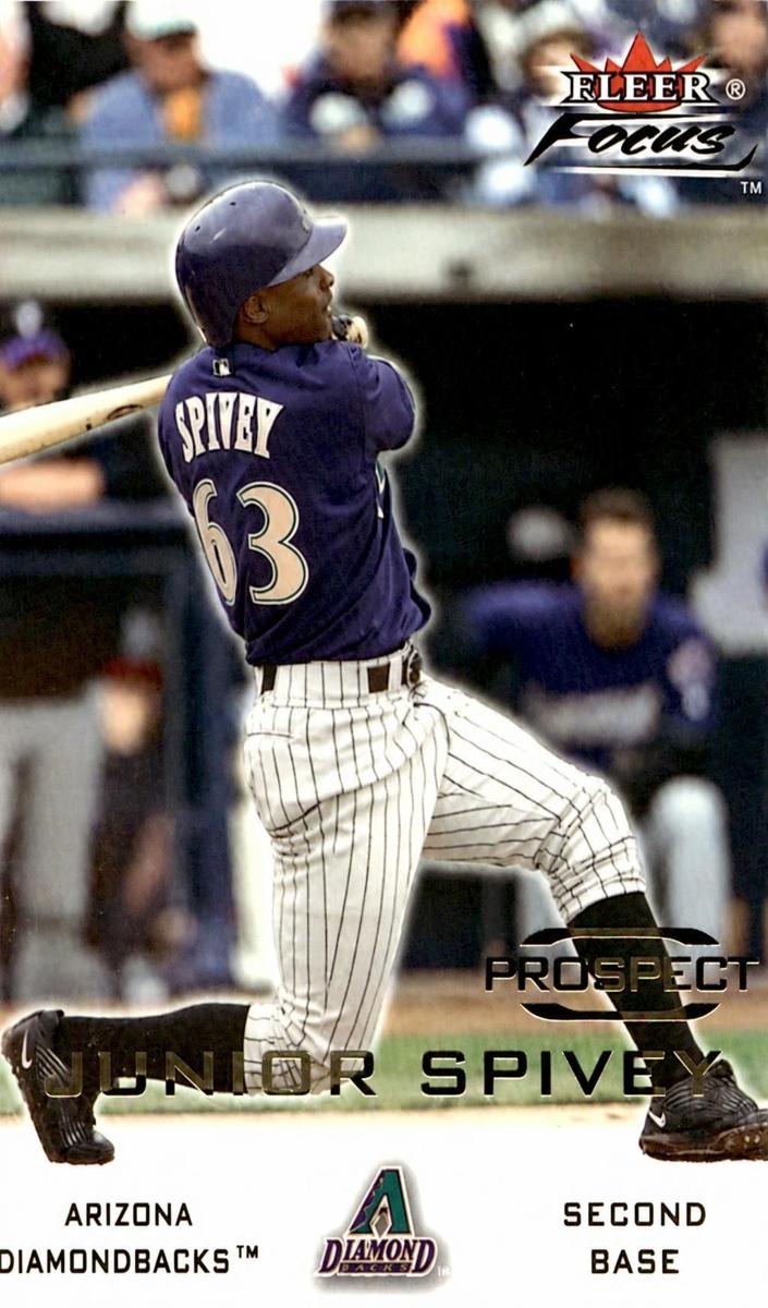 2001 Fleer Focus Junior Spivey #250 card