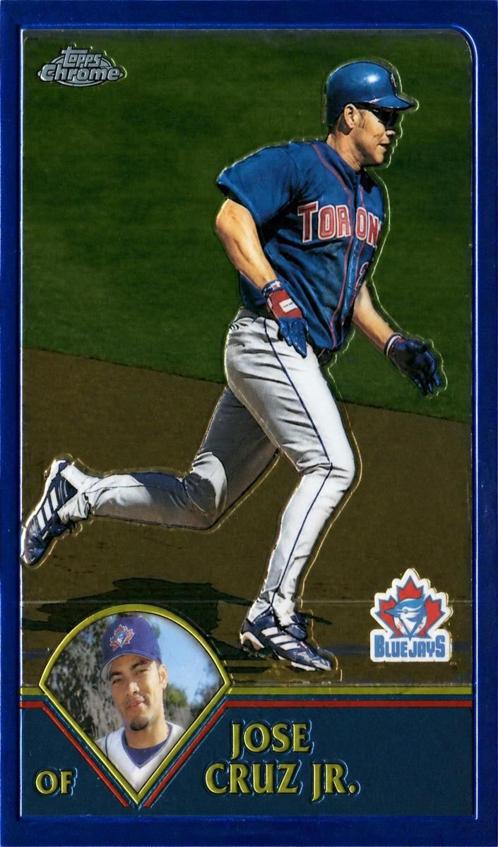 2003 Topps Chrome Jose Cruz Jr. #60 card