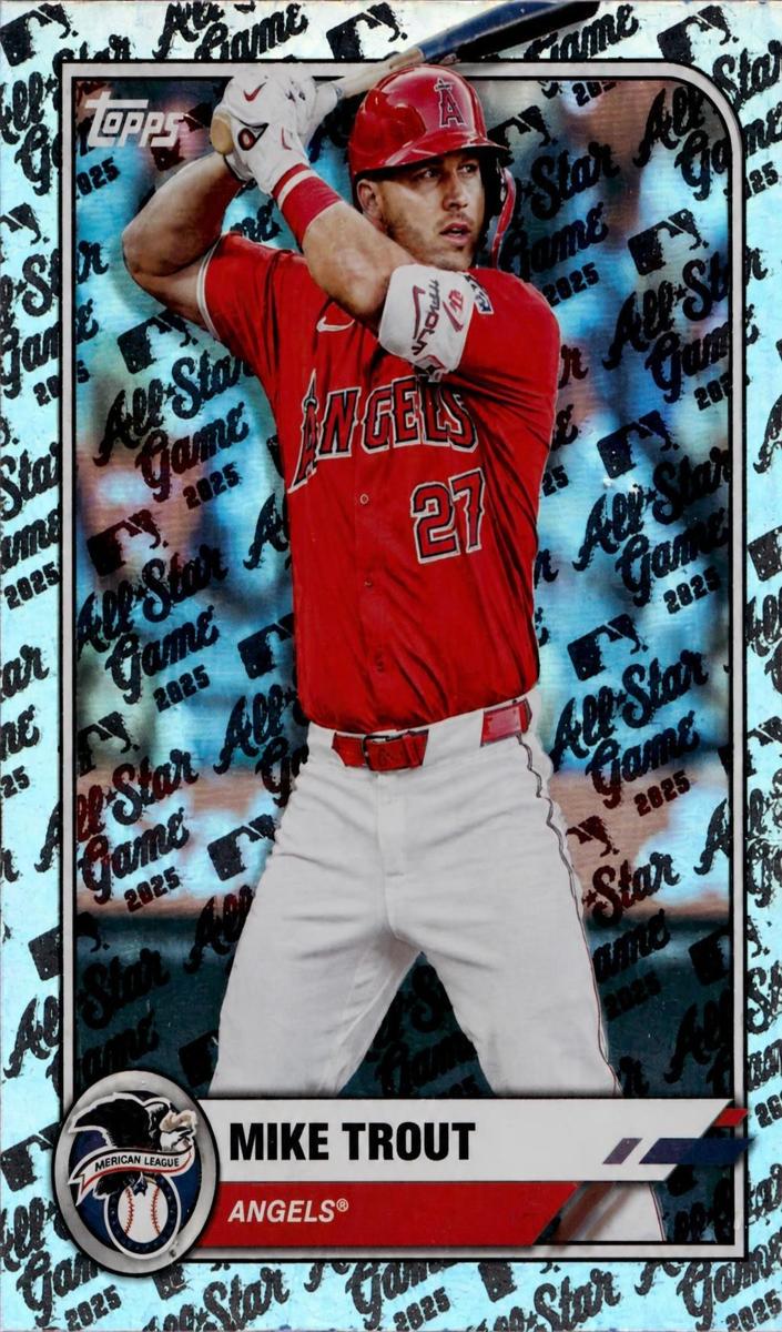 2025 Topps Mike Trout #MEGA-1 card