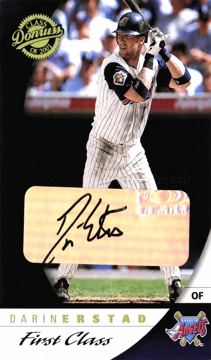 2001 Darin Erstad #62