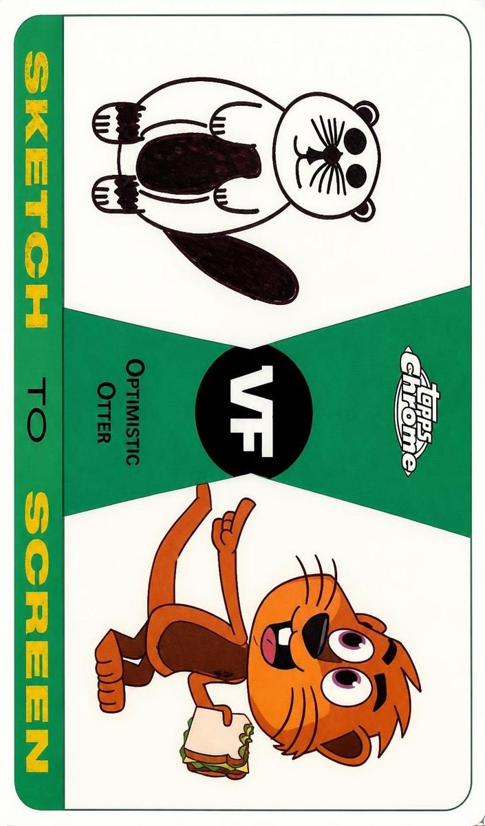 2025 Optimistic Otter [Gold Refractor] #SK-10