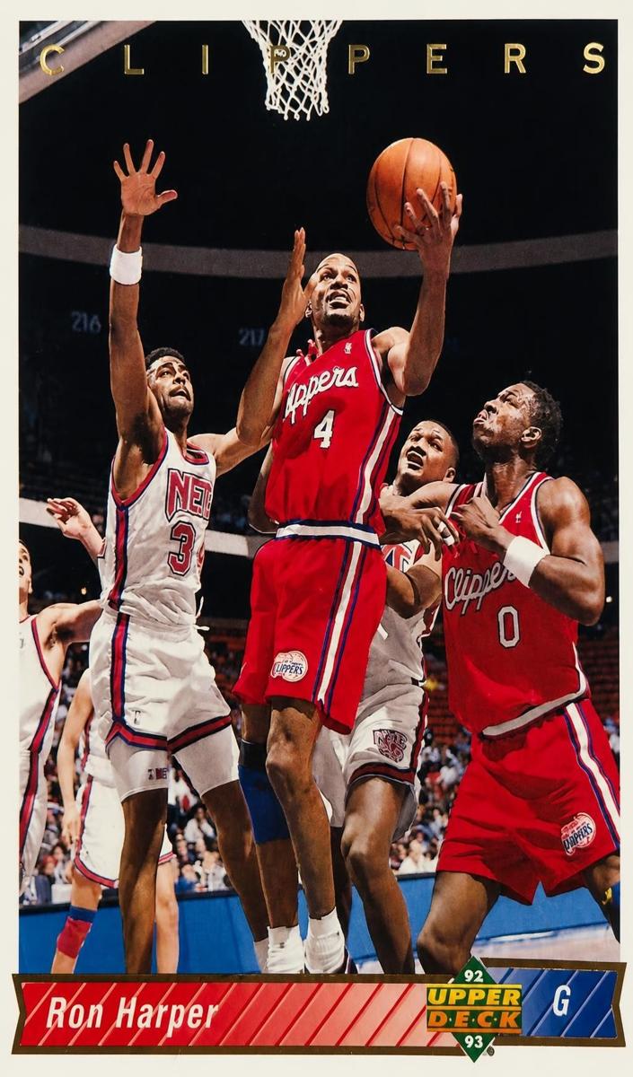 1992 Upper Deck Ron Harper #258 card