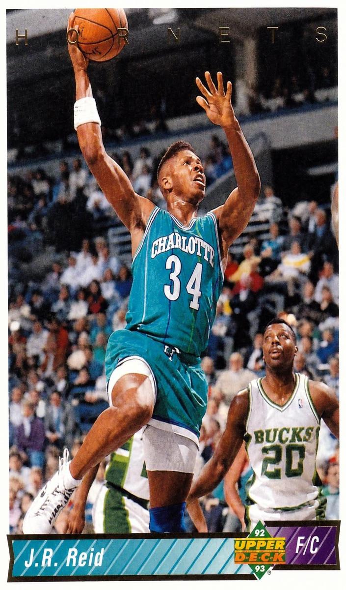 1992 Upper Deck J.R. Reid #308 card