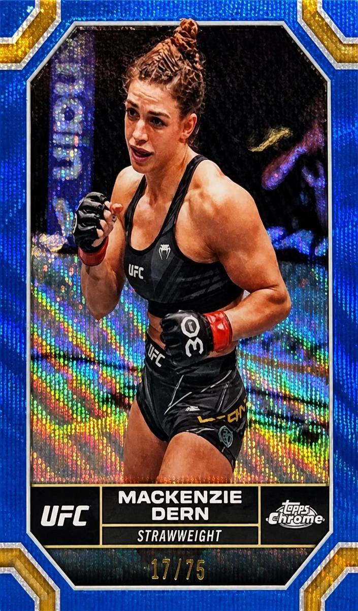 2024 Mackenzie Dern [Blue Wave Refractor] #117
