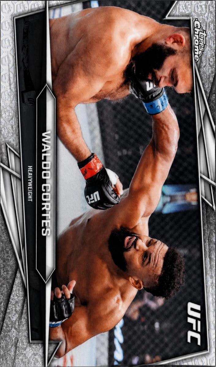 2026 Waldo Cortes [UFC Glove Refractor] #107