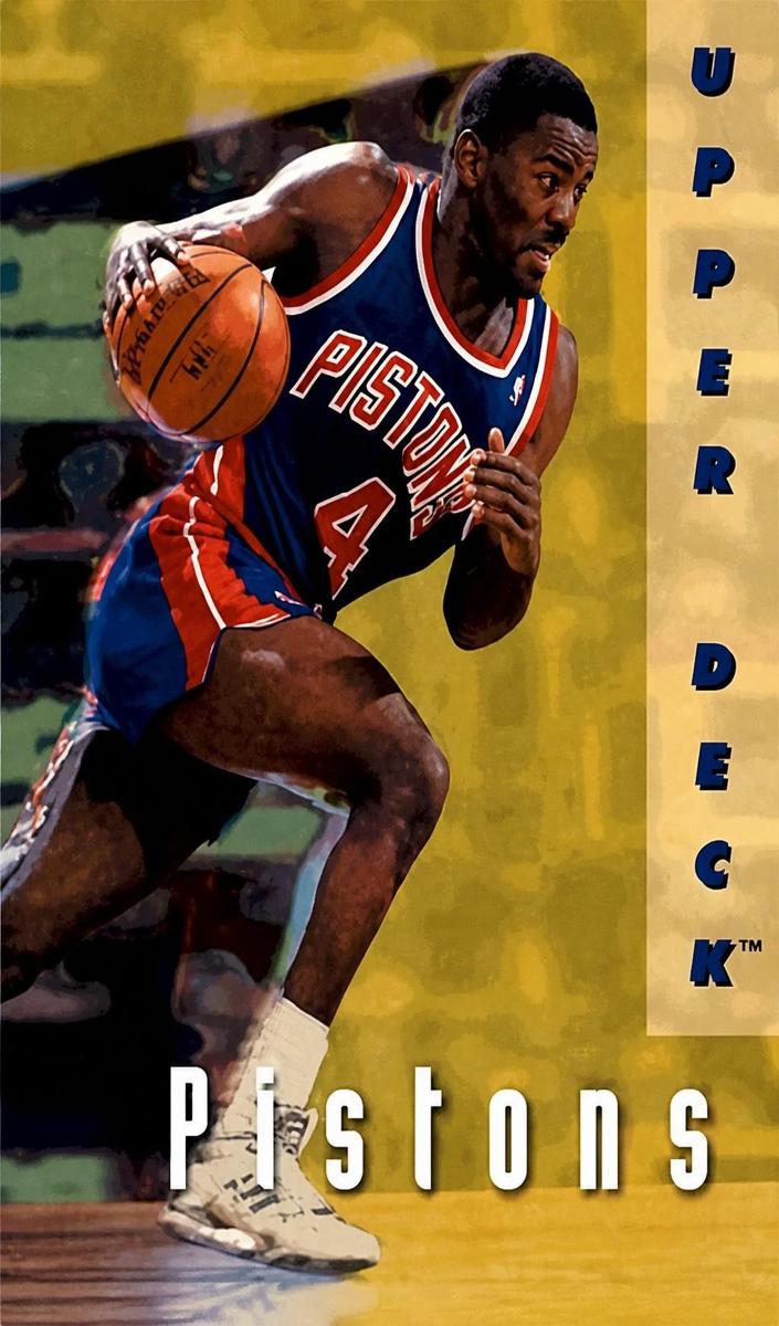 1992 Upper Deck Joe Dumars #357 card