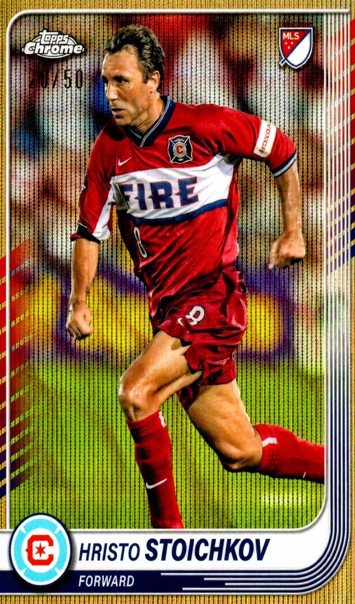 2025 Hristo Stoichkov [Gold Wave Refractor] #84