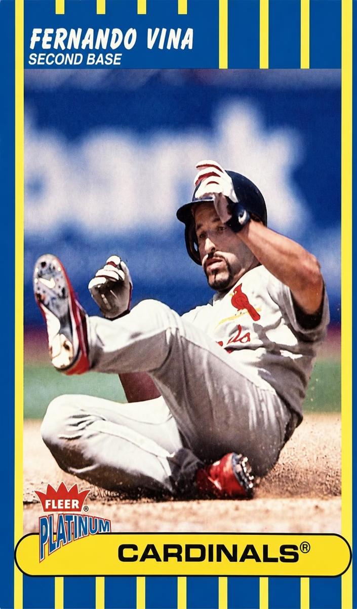 2003 Fleer Platinum Fernando Vina #65 card
