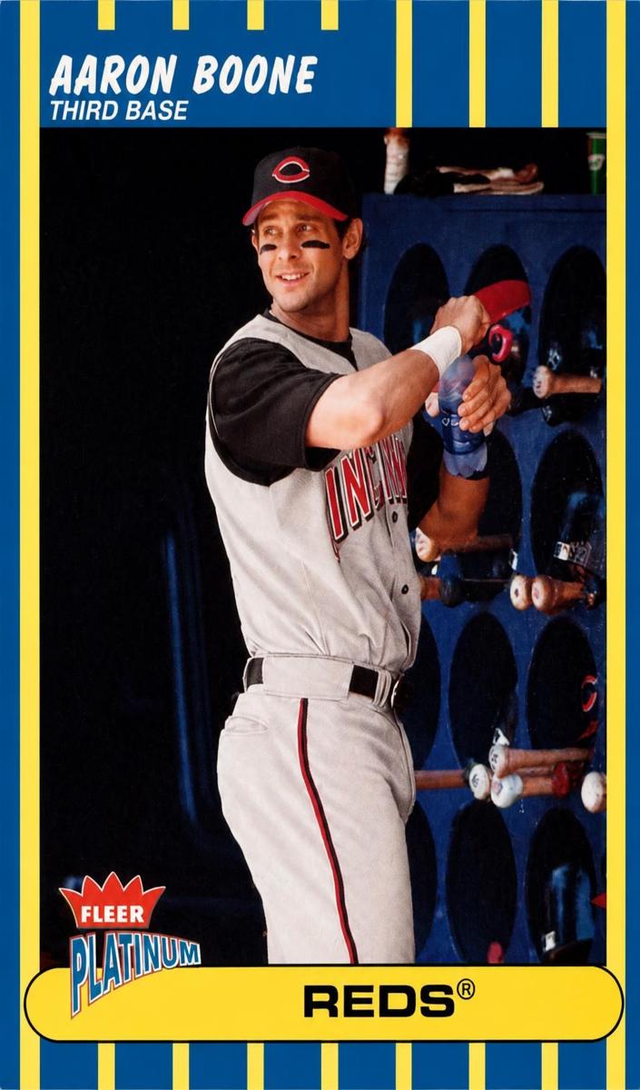 2003 Fleer Platinum Aaron Boone #66 card