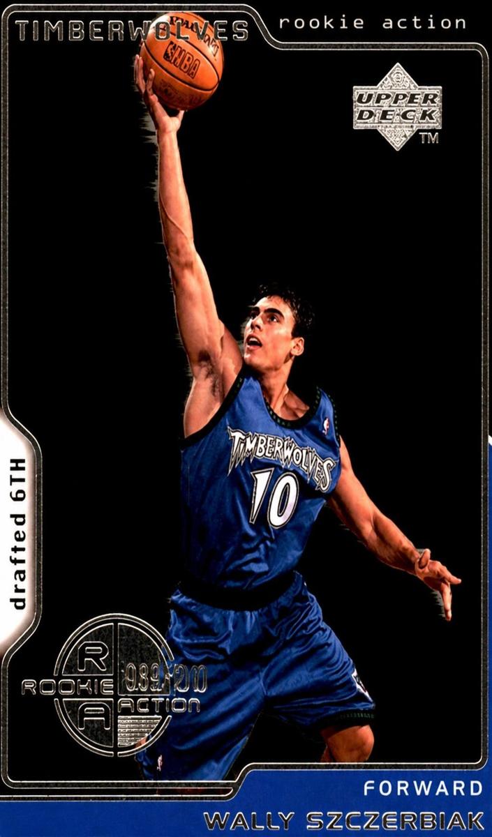 1999 Upper Deck Wally Szczerbiak #321 card