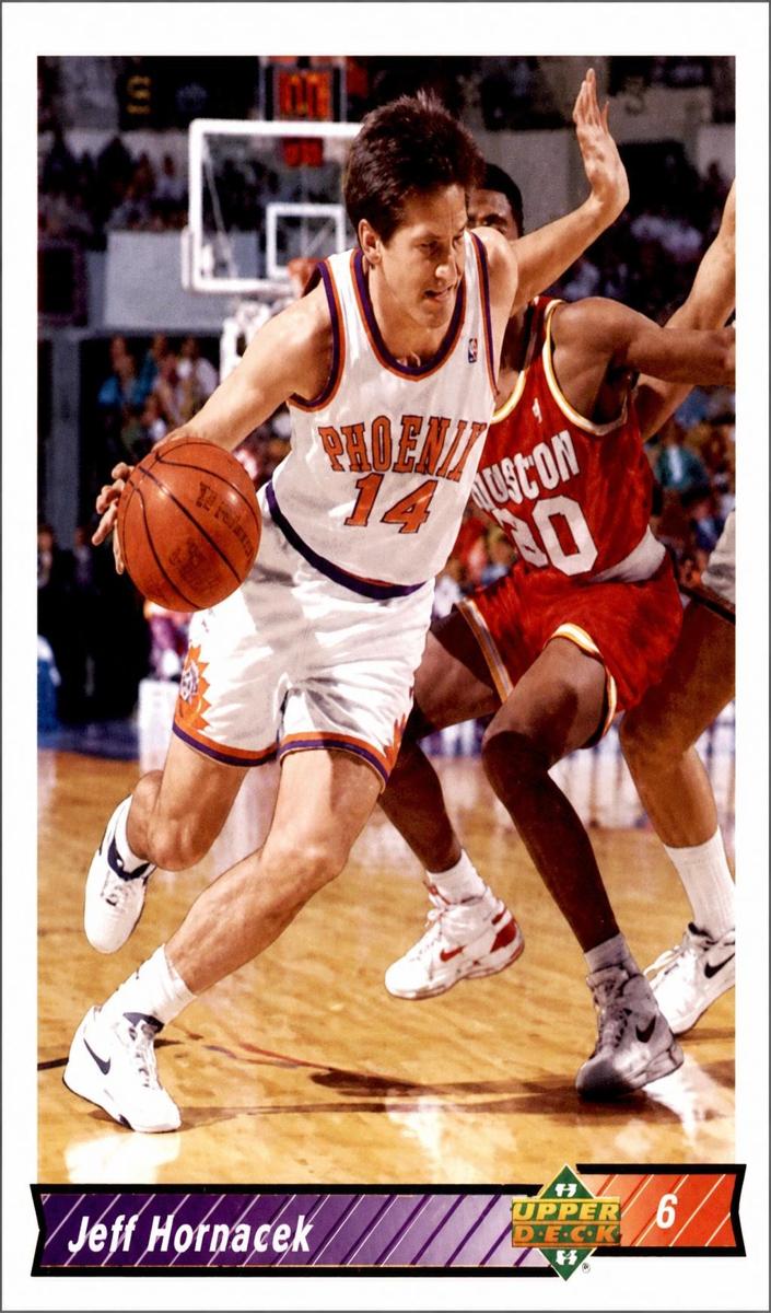 1992 Upper Deck Jeff Hornacek #22 card