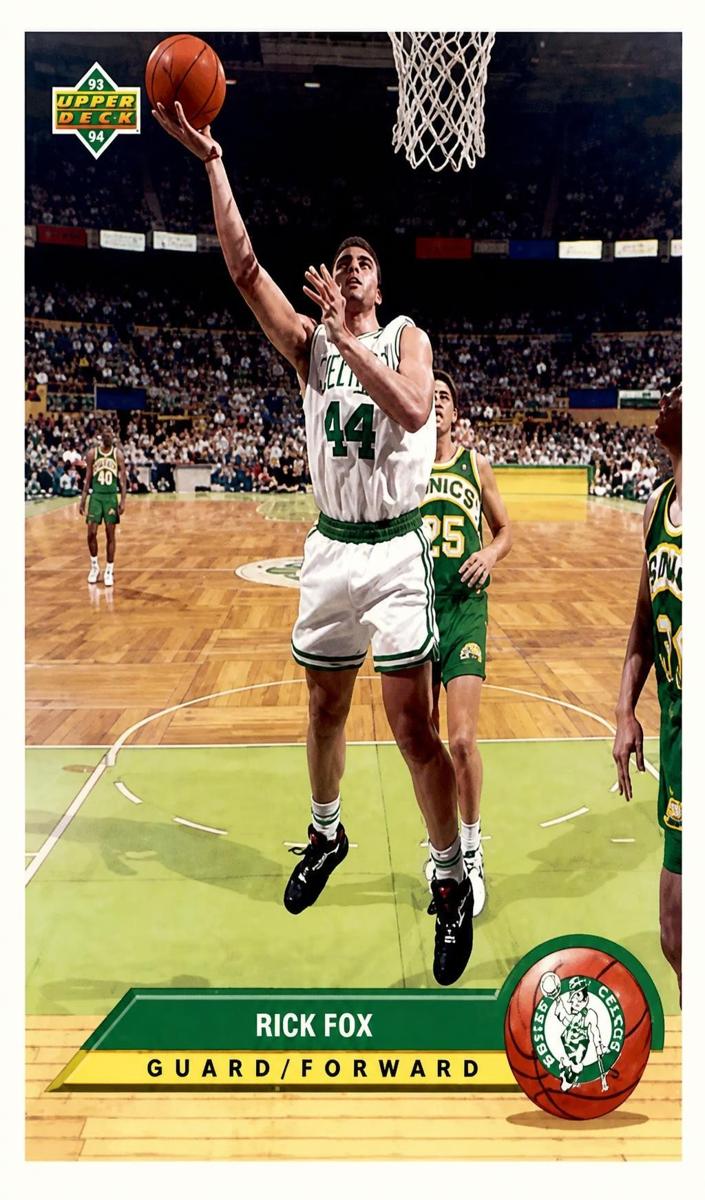 1992 Upper Deck Rick Fox #BT3 card