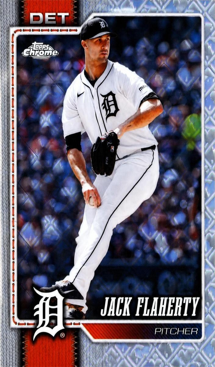 2026 Topps Chrome Logofractor Jack Flaherty #14 card