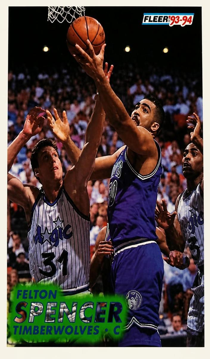 1993 Felton Spencer #126