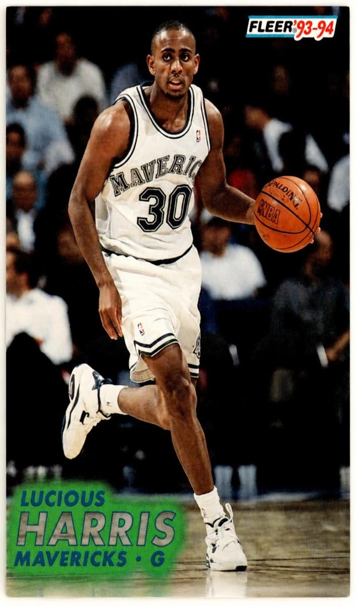 1993 Fleer Lucious Harris #269 card