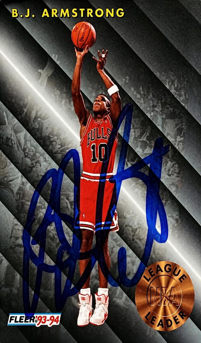 1993 B.J. Armstrong [League Leader] #221