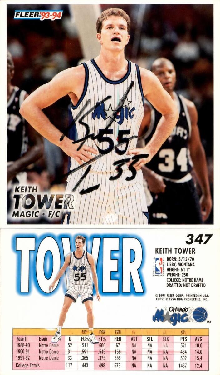 1993 Keith Tower #347