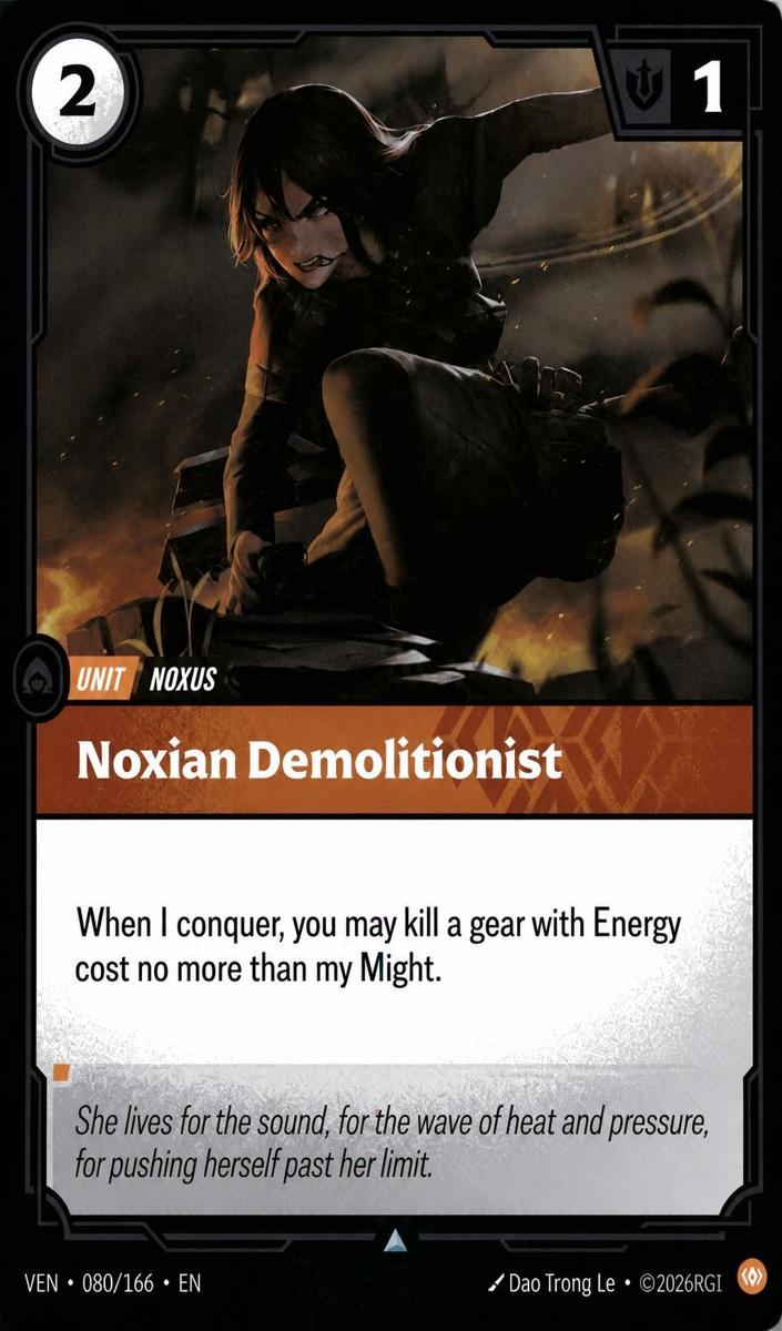 2026 Noxian Demolitionist [Foil] #80
