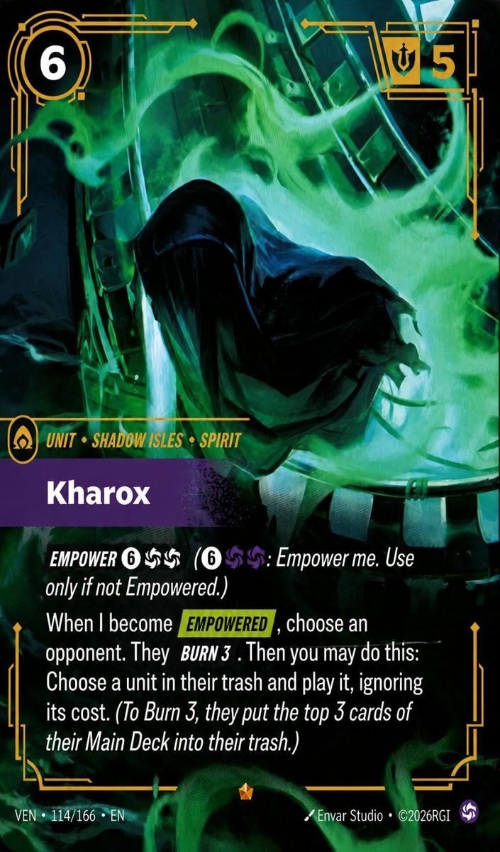 2026 Kharox [Foil] #114