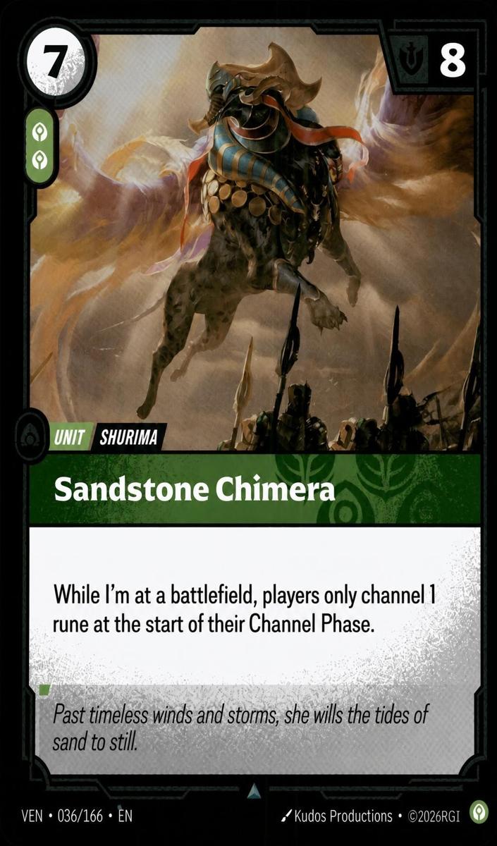2026 Sandstone Chimera [Foil] #36