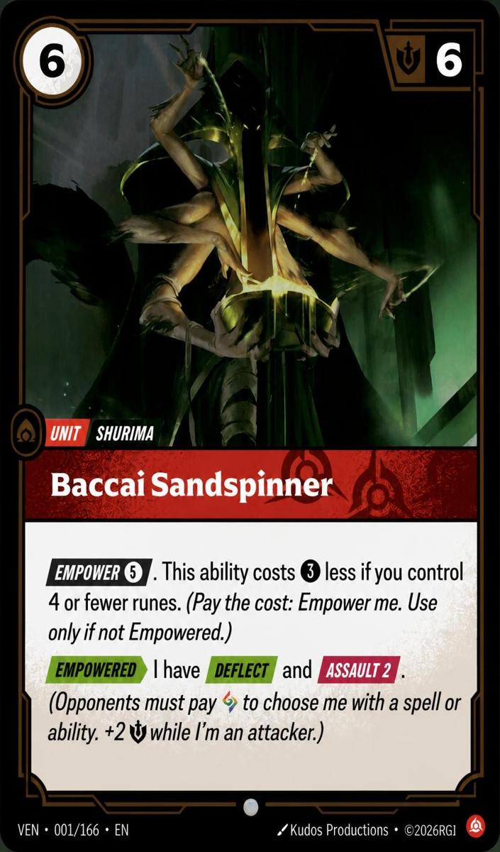 2026 Baccai Sandspinner [Foil] #1