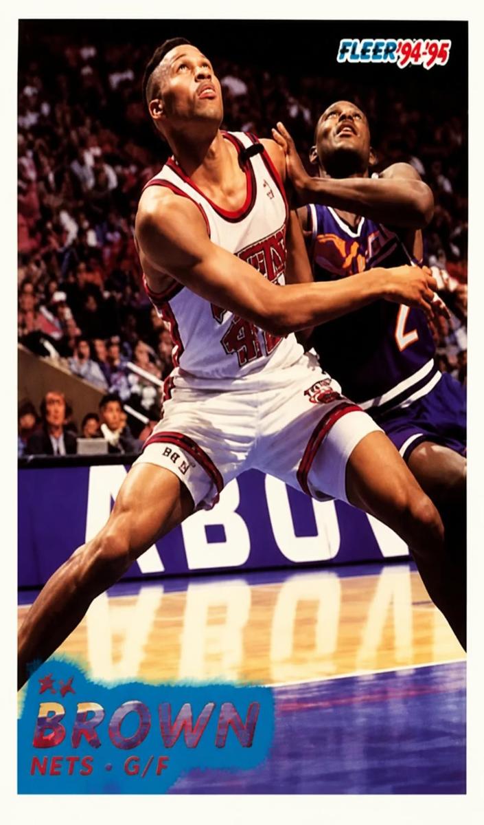 1993 Fleer P.J. Brown #332 card